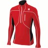 Vinter skjorte Sportful Cardio Evo Tech Top rød-svart